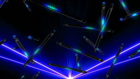 Ultraluminal Loop 13 Stock Footage 100019196