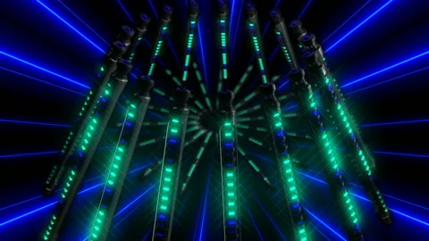 Ultraluminal Loop 14 Stock Footage 100019179