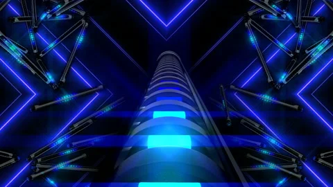 Ultraluminal Loop 4 Stock Footage 100019366