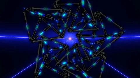 Ultraluminal Loop 5 Stock Footage 100019362