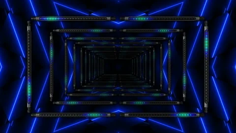 Ultraluminal Loop 7 Stock Footage 100019303