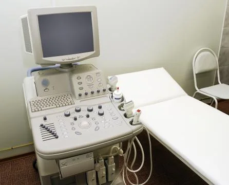 Ultrasonic scanning Stock Photos