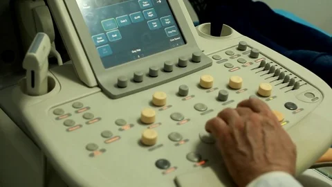 Ultrasound analysis Stock Footage 76474307