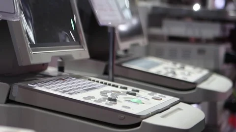 Ultrasound machine  Stock Footage 82228507