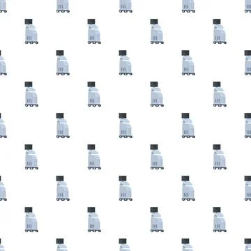 Ultrasound machine pattern creating medical diagnosis background イラスト素材