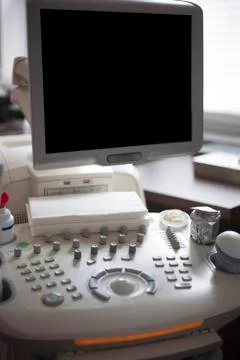Ultrasound machine Stock Photos