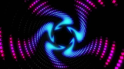 UltraTunnel Backgrounds VJ Loops Pack Video stock 67513552