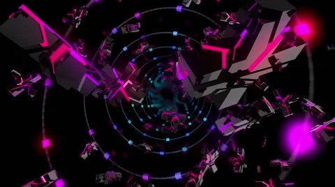 UltraTunnel VJ Loop Stock-Footage 67502794