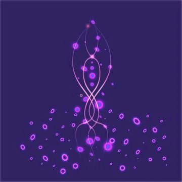 Ultraviolet abstract10 Stock Illustration