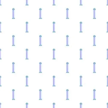 Ultraviolet disinfection lamp pattern for sterilization background Stockillustratie