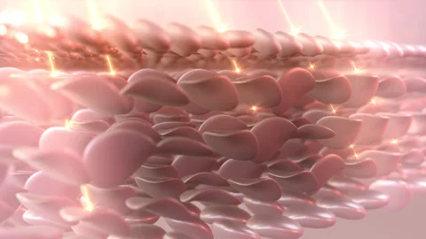 The ultraviolet light from the sun can be damaging to the skin. Stock Footage 245450183