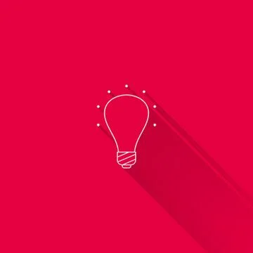 Ultraviolet lightbulb Stock Illustration