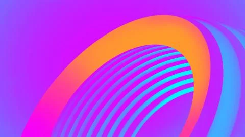 Ultraviolet render. Abstract vibrant geometric background. Banner or poster Illustrazione stock