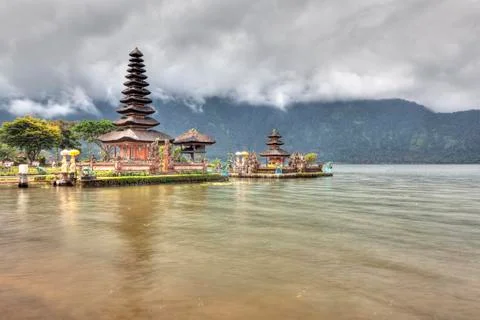 Ulun Danu Temple Stock Photos
