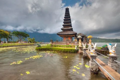 Ulun Danu Temple Stock Photos