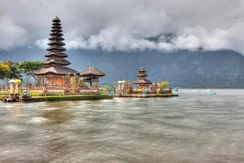 Ulun Danu Temple Stock Photos