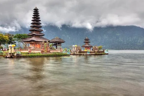 Ulun Danu Temple Stock Photos