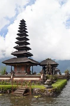Ulun Danu temple Stock Photos