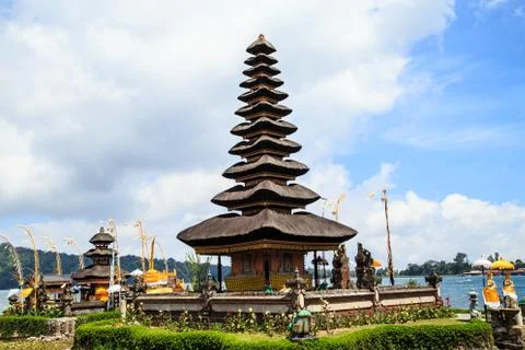 Ulun danu temple Stock Photos