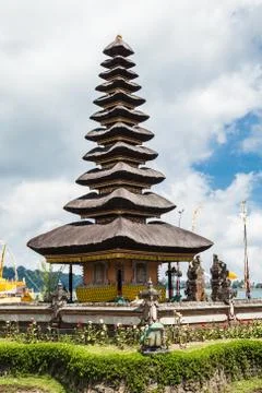 Ulun danu temple Stock Photos