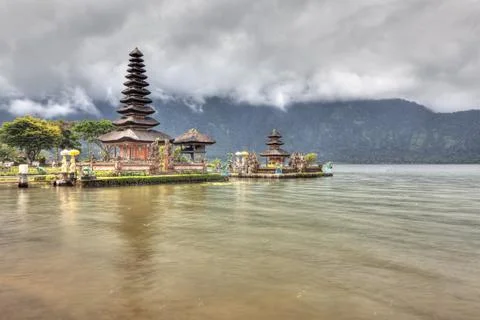 Ulun Danu Temple Stock Photos