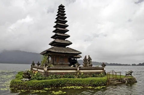 Ulun danu temple Stock Photos