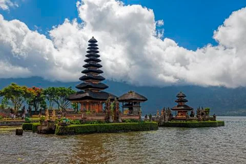 Ulun Danu Temple Stock Photos