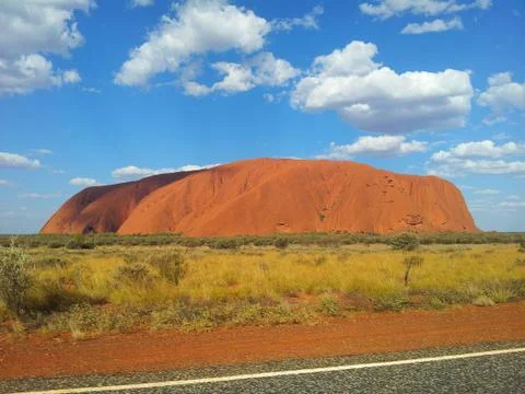 Uluru Stockfoto's