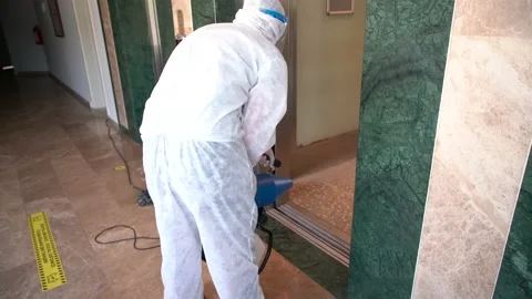 Ulv Cold Fogger machine Stock Footage 136035580