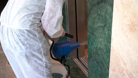 Ulv Cold Fogger machine Stock Footage 136035604