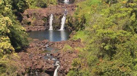 Umauma Falls Video stock 32206440