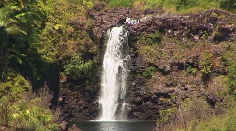 Umauma Falls Stock Footage 32241632