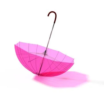 Umbrella 3d. Stock Illustration