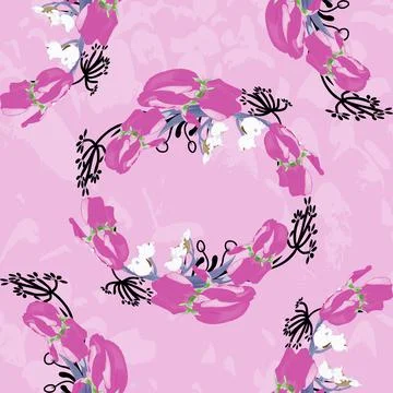 Umbrella branch Stock Illustration