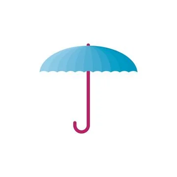 Umbrella colorful vector Stock Illustration