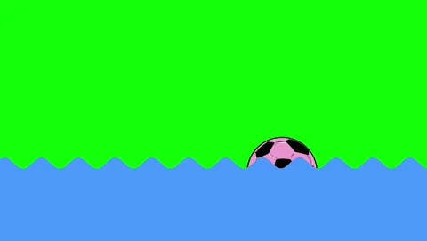 Umbrella Floating Isolated Green Screen Stock Video Video stock 337099448