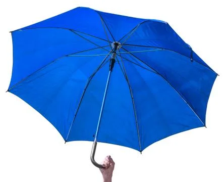 Umbrella hand Stock Photos