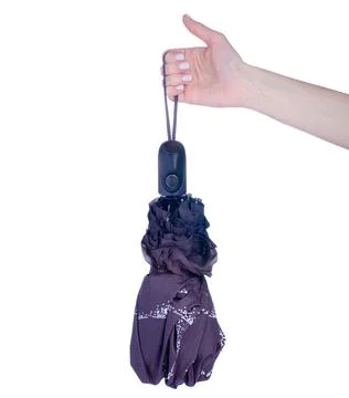 Umbrella in hand Stock Photos