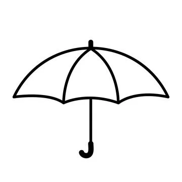 Umbrella icon design Stock Illustration