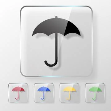 Umbrella icon Stock Illustration