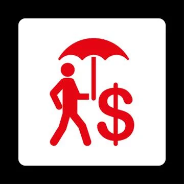 Umbrella icon 库存插图