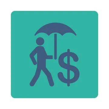 Umbrella icon Illustrazione stock