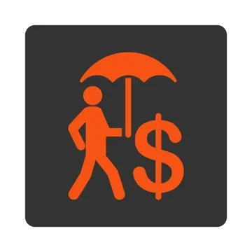 Umbrella icon Illustrazione stock