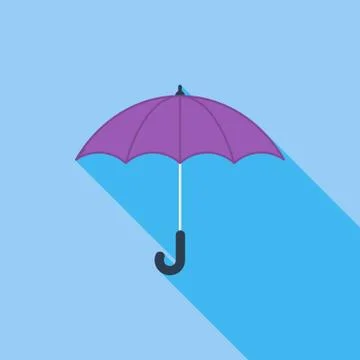 Umbrella icon Illustrazione stock