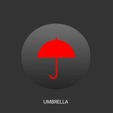 Umbrella icon Stock Illustration