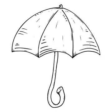 Umbrella icon. Stock Illustration