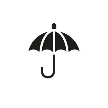 Umbrella icon vector design templates simple and modern Ilustración de archivo