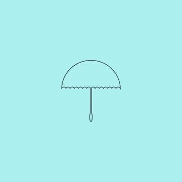 Umbrella icon - Vector Stock Illustration