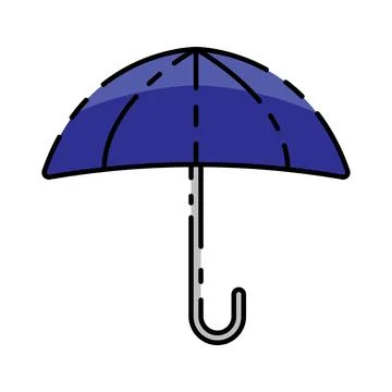 Umbrella icon vector Stock Illustration