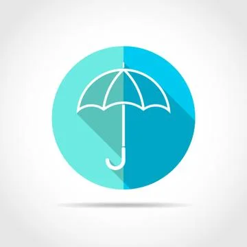 Umbrella icon. Vector illustration. Stock Illustration